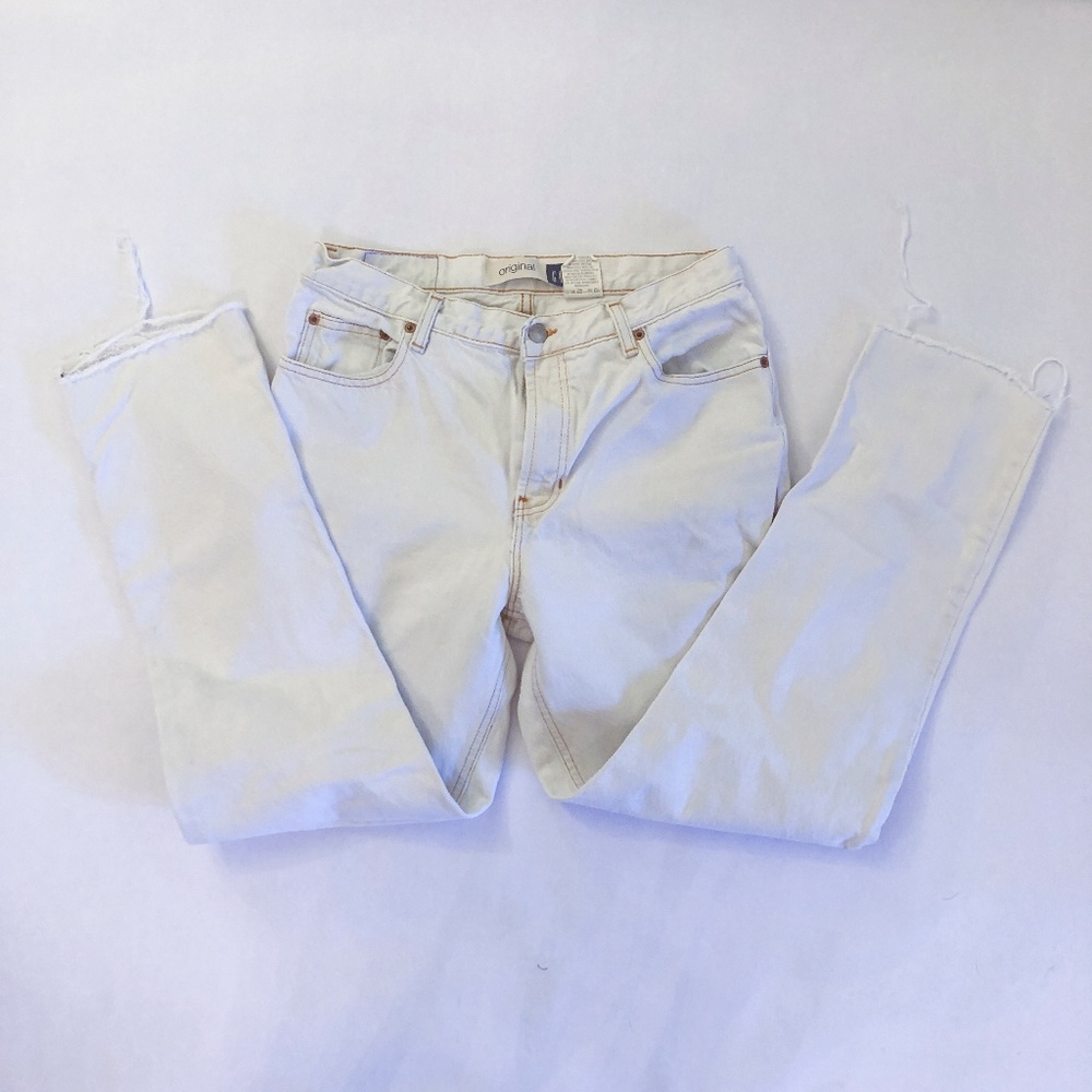 Distressed vintage GAP jeans